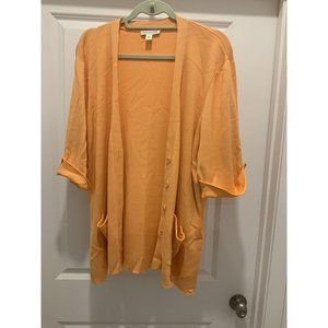 Coldwater Creek Cardigan Sweater Buttons Pockets Size 2X